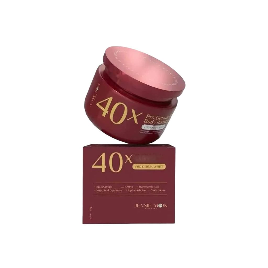 Jennie Moon 40X Pro Derma Plus Body Booster - มอยเจอร์ไรเซอร์เจลครีมเนื้อบางเบาพร้อมส่วนผสมที่ใช้งาน