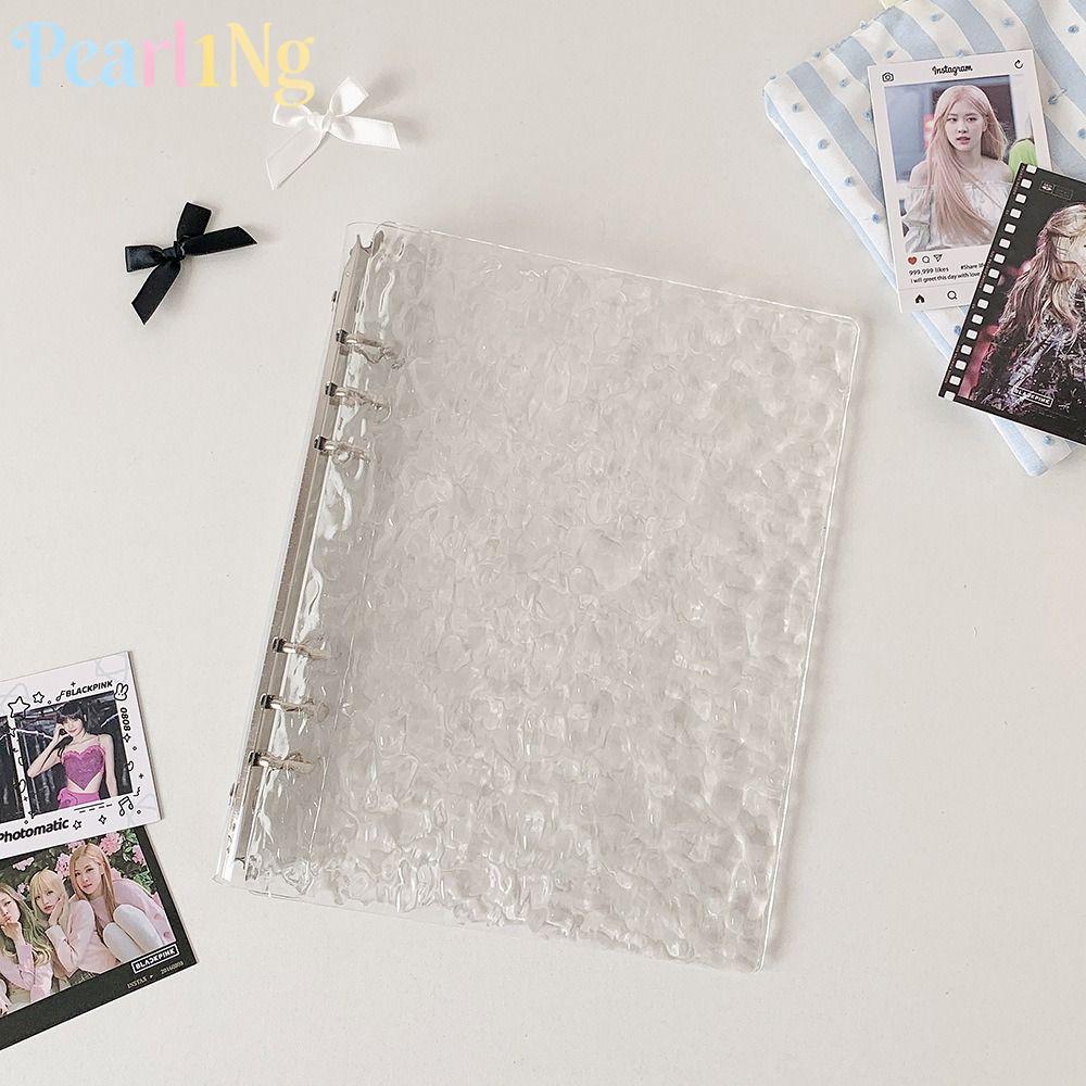 อัลบั้มรูป PEARLTH, ที่ใส่โฟโต้การ์ดดีไซน์หลวมใส, แฟ้มเก็บการ์ดไอดอลระลอกน้ํา A5/A8