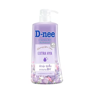 D-Nee ดีนี่ บอดี้ บาธ เอ็กซ์ตร้า ไฮยา 450 มล. ครีมอาบน้ำ ผิวนุ่ม ชุ่มชื้น อิ่มน้ำ