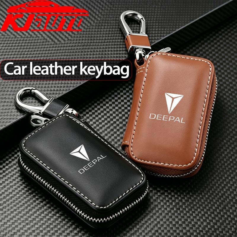 หนังลึกกุญแจรถป้องกัน Auto Key Fob พร้อมพวงกุญแจสําหรับ Deepal G318 L07 S07 S05 S09 อุปกรณ์ตกแต่งภาย