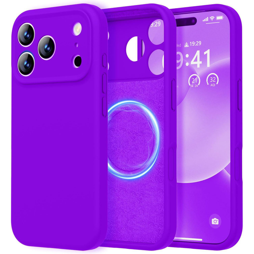 เคสซิลิโคนแม่เหล็กแบบนุ่มสําหรับ iPhone 17 Pro Max ฝาครอบการชาร์จแม่เหล็กบางเฉียบ 17Air 17Pro เคสป้องกันการตก iPhone17 เคสป้องกัน