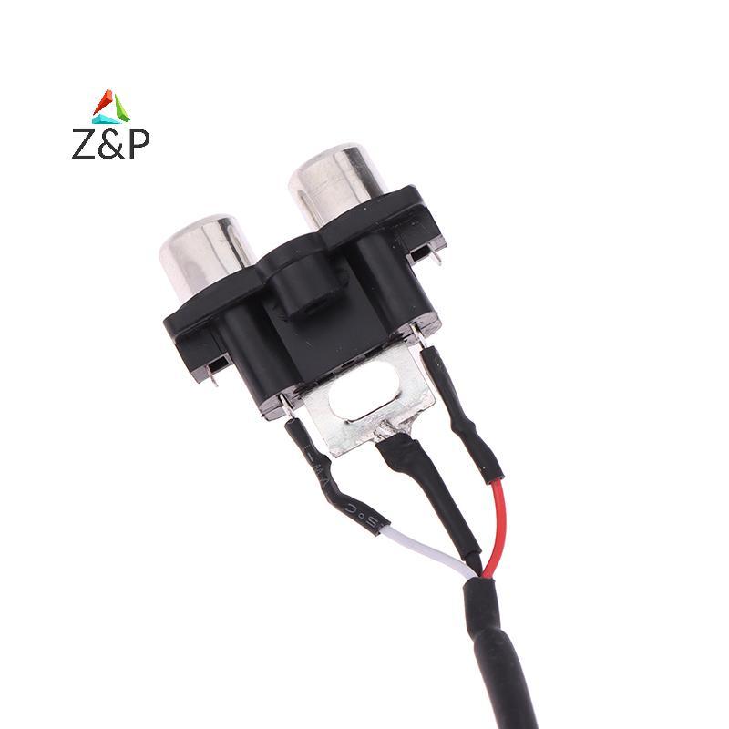 Z & P 30 ซม.สัญญาณเสียงสาย 2 RCA TO XH2.54MM-3PIN อินพุตเสียง Soet ขยายสัญญาณอินเทอร์เฟซสําหรับเครื่องขยายเสียงแผง COD