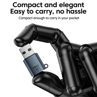 เครื่องอ่านการ์ด Type C/USB รุ่น USB3.0 อะแดปเตอร์อ่านการ์ดหน่วยความจํา TF โอนข้อมูลความเร็วสูง