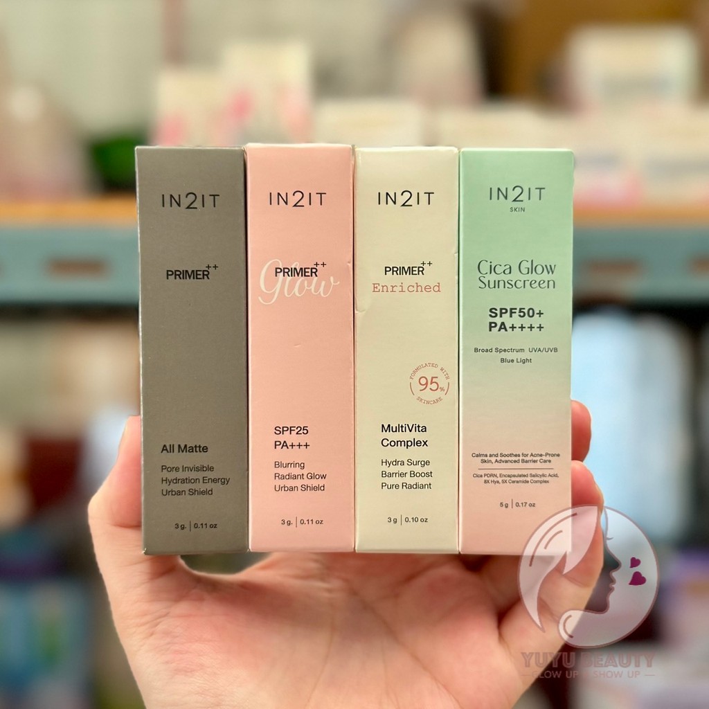 IN2IT Primer++ 3g. / Sunscreen 5g.
