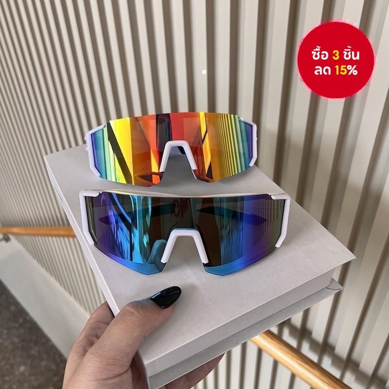 Unisex UV400 แว่นตาปั่นจักรยานป้องกันขนาดใหญ่กันลมน้ําหนักเบา F rame สําหรับกิจกรรมกลางแจ้ง