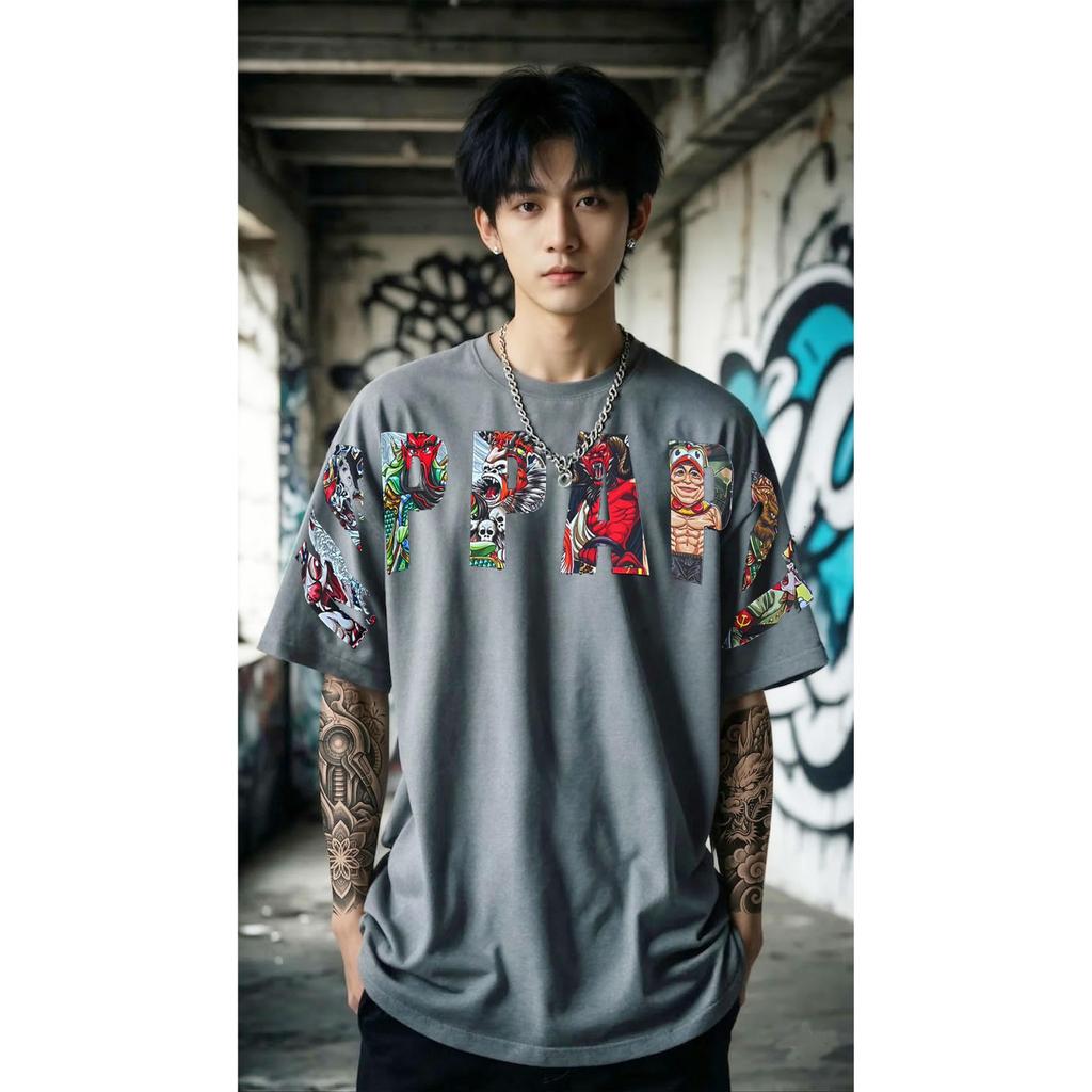 เสื้อยืด Fashion สกรีน NC101 เนื้อผ้า Cotton 100%