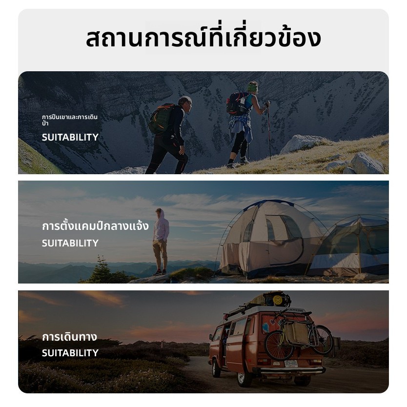 CAMEL CROWN حقيبة ظهر هايكنغ احترافية كبيرة — صورة 2