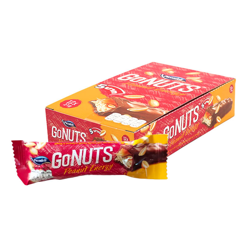 พิคคาเดลี อาร์มาด้า โกนัท 21 ก. 12 ชิ้น (PICCADELI Gonuts 21 g 12 pcs) โปโลแมน POLOMAN