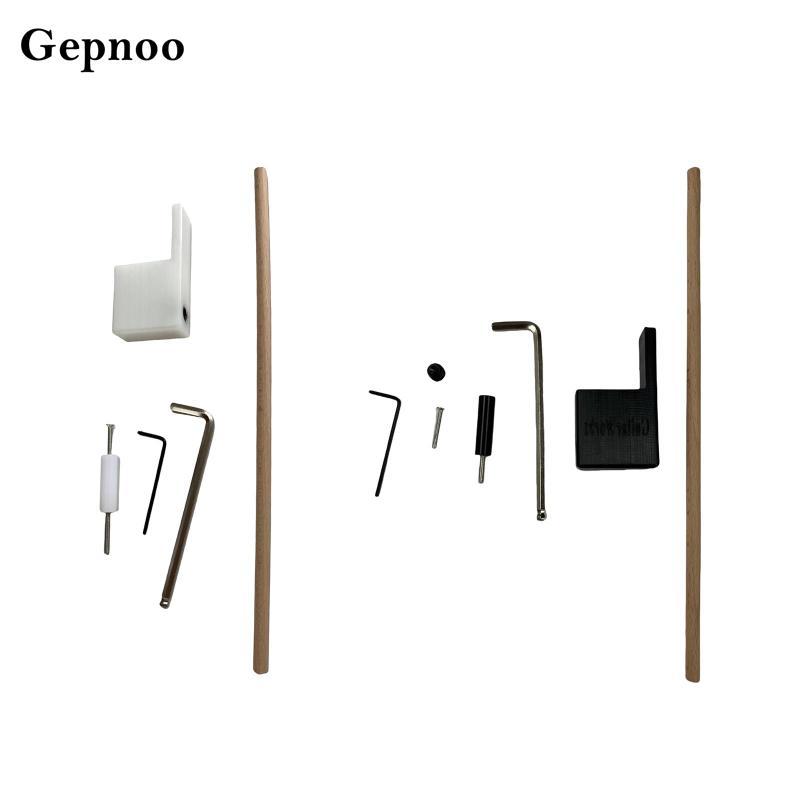 [Gepnoo] ชุดซ่อมสะพานกีตาร์มืออาชีพโลหะผสมสังกะสี Volume Tone Enhancer อะไหล่กีตาร์เพลงสําหรับการบํารุงรักษากระดานเสียงกีตาร์