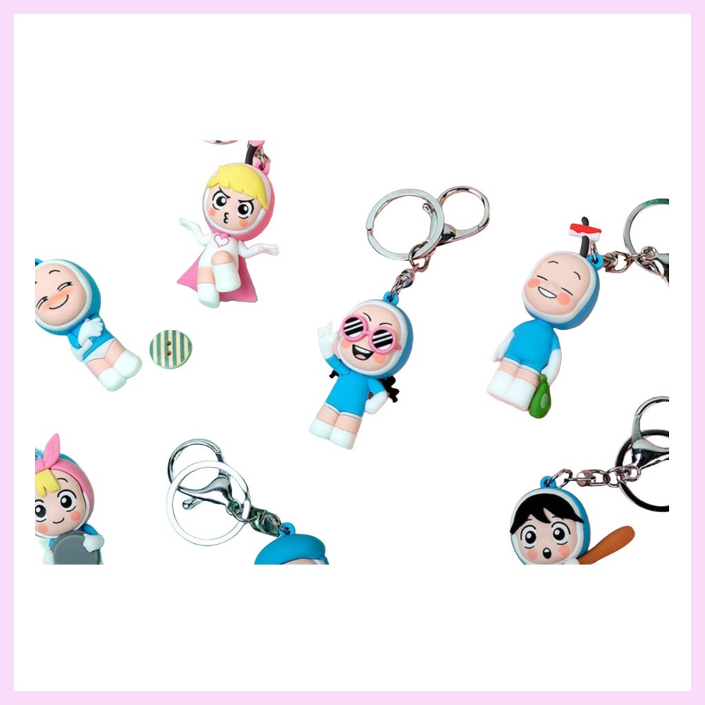 [unityve] Yumis Cells Random Figure Keyring, 1 ชิ้น / พวงกุญแจเกาหลี / ฟิกเกอร์ Yumi / ของแท้ 100% โ