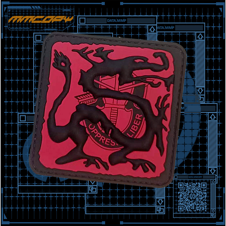 [Drunk Meow] Replica Ronin Tactics Ronin PVC Velcro Dragon Armband Morale Badge