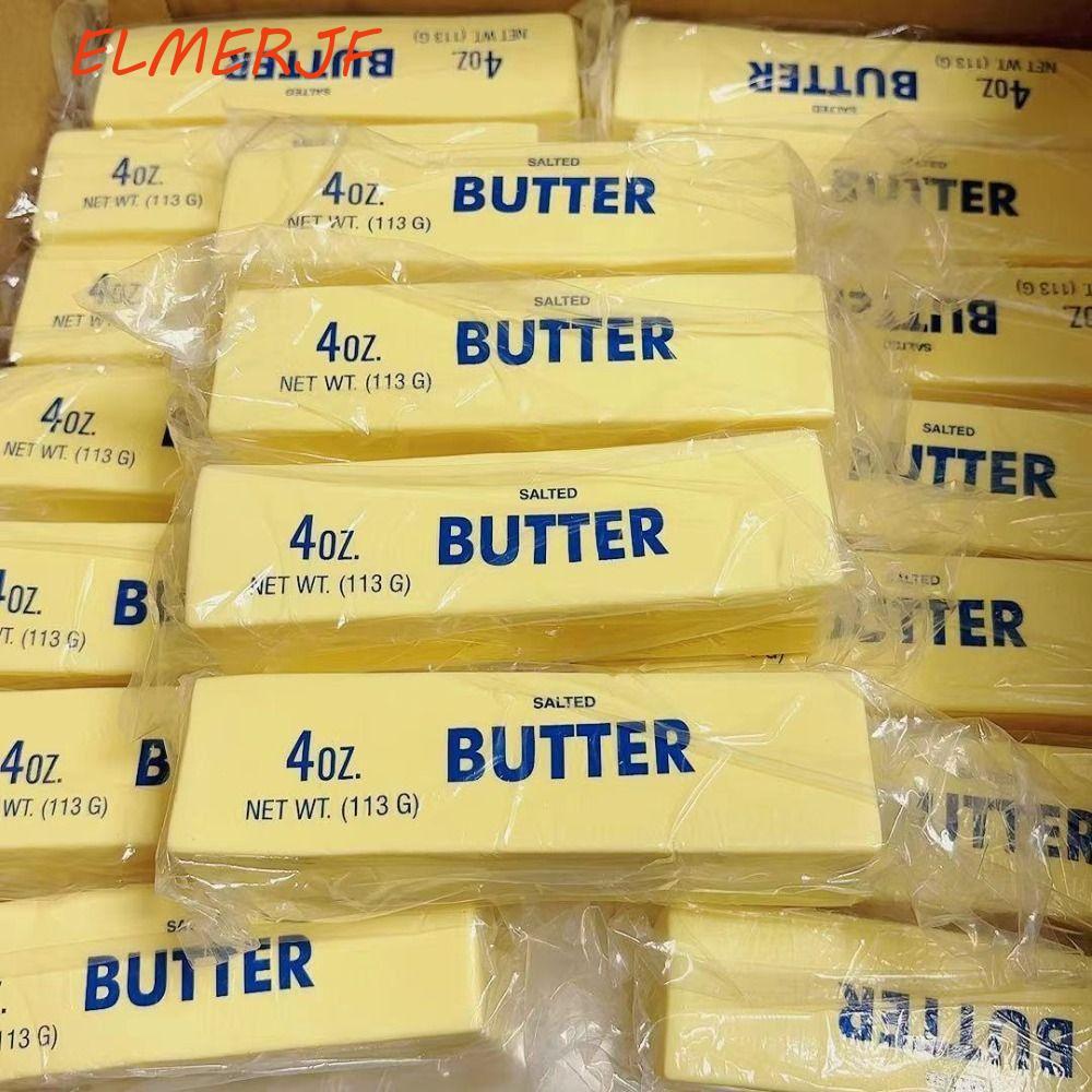 ELMERJF นุ่มช้า Rebound Butter Stick, Anti Stress Release Hand Butter Stick บีบของเล่น,นวดของเล่นยืด Sensory ยืดหยุ่นสมจริง Butter Sticks ของเล่นเด็ก