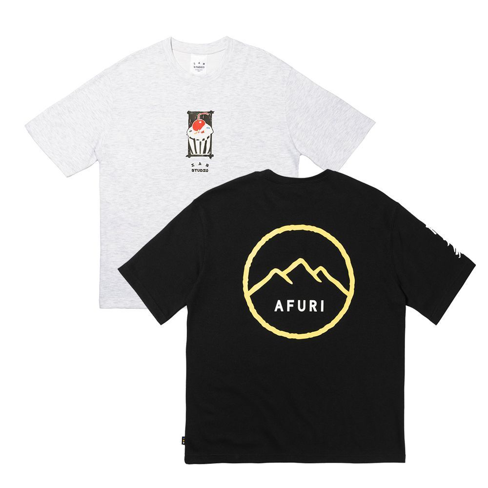 ฤดูร้อนสไตล์ unisex IAB STUDIO 男女同款棉เสื้อยืด 04774