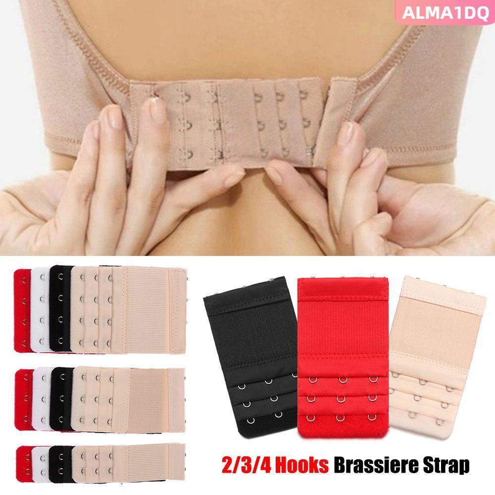 ALMA1DQ Brassiere Strap อุปกรณ์คลอดบุตร 1/3 ชิ้น Bra Buckle