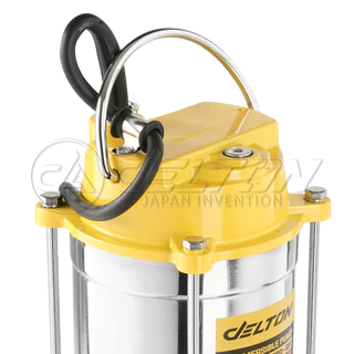 DELTON ปั๊มแช่สแตนเลส 1/2/3 นิ้ว ไดโว่ Submersible Stainless Steel Pump เครื่องสูบน้ำ รุ่นเทอร์โบงานหนัก DT-TURBO-660