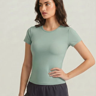 AirActive Yoga Top Sports T-shirt Short Sleeve Soft And Moisture-wicking