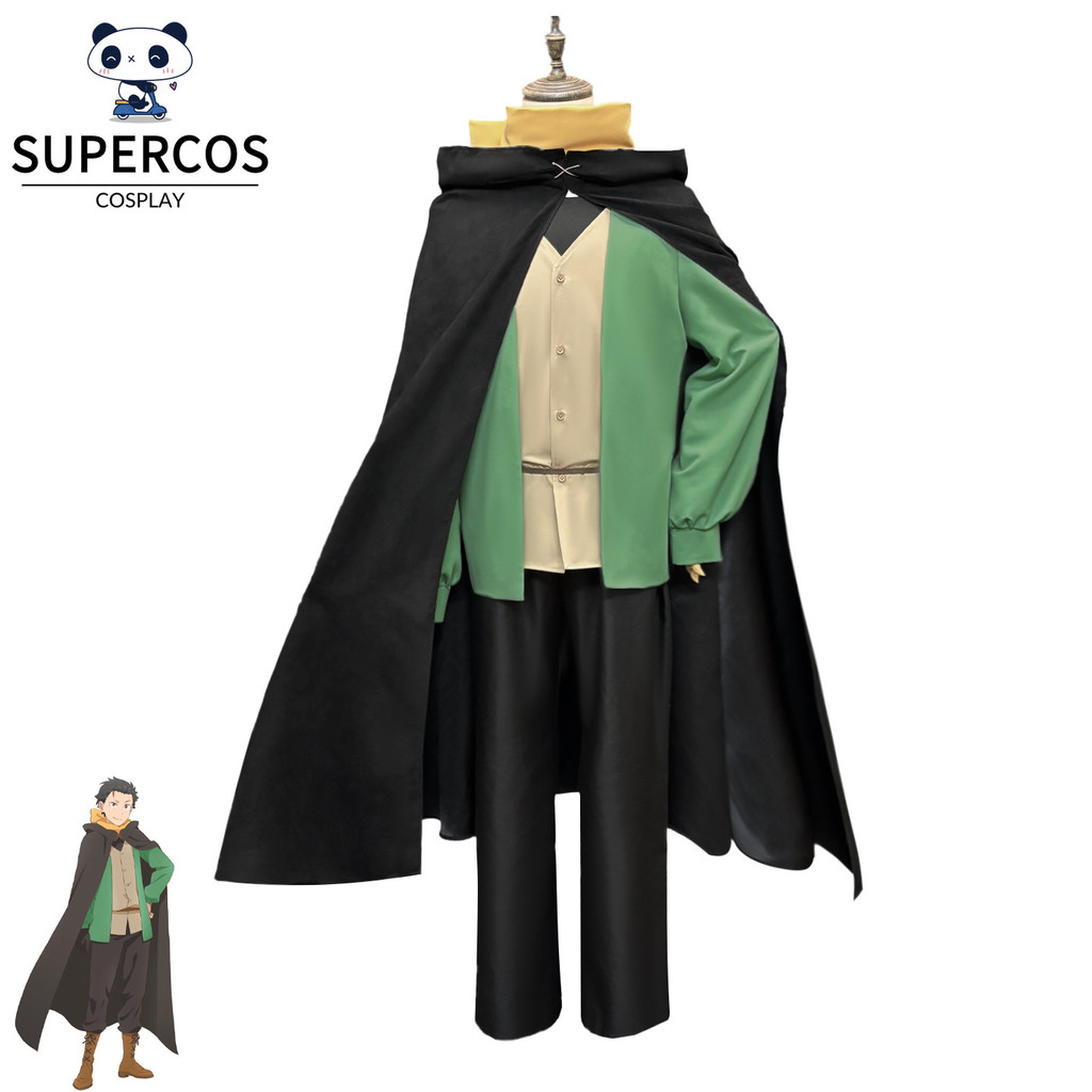 RE ZERO 4 Natsuki Subaru คอสเพลย์ Robe ชุดเครื่องแต่งกายสําหรับกิจกรรม Con Carnival