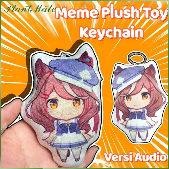 GANTUNGAN Haachimi Uma Musume Mambo Pretty Derby พวงกุญแจเสียงตัวละครคู่น่ารัก