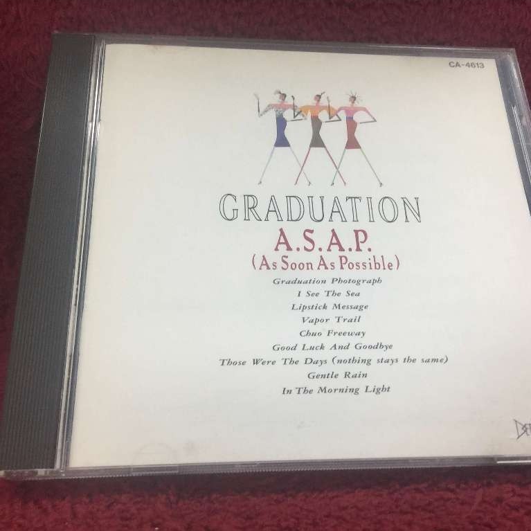 CD A.S.A.P. (As Soon As Possible) – Graduation สภาพตามรูปปก ZA301-72