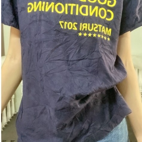 เสื้อยืดญี่ปุ่น เหมือนใหม่ ผ้าฝ้ายเนื้อนุ่มเท่ๆn96-d60