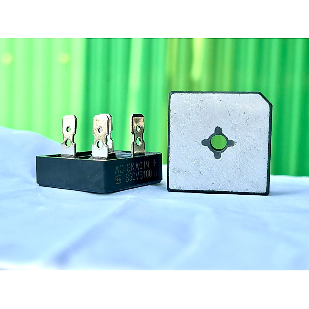 ไดโอดบริด Diode bride 50A 1000v S50VB100H อะไหล่ เครื่องเชื่อม แปลงไฟ ราคาต่อ1ชิ้น