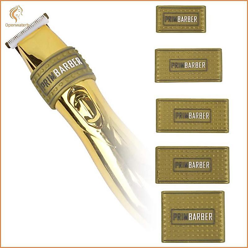 [KAN] 5 ชิ้น Trimmer Grip ตัดผมผม Clipper Grip ยาง Anti Slide Design ตัดผมจักรยาน Grips Hairdressing แหวนตกแต่ง FXH