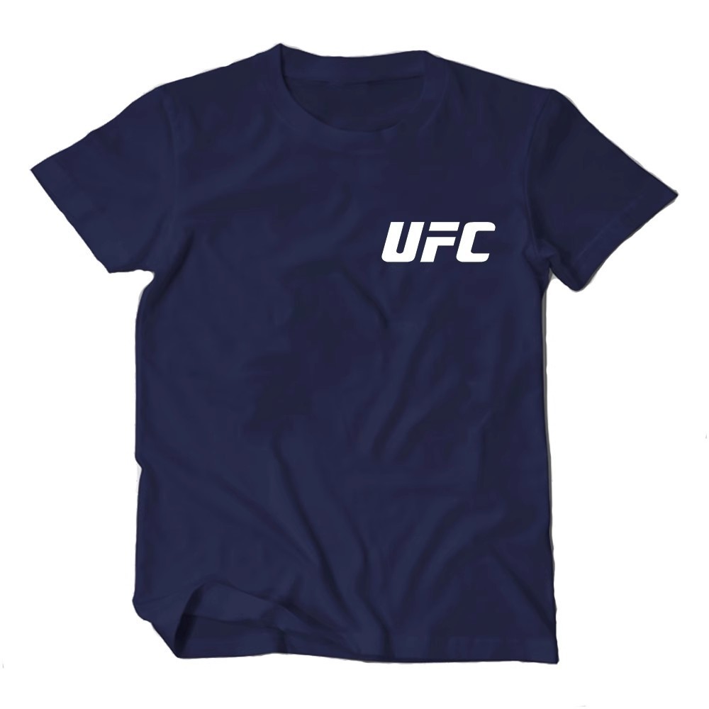 UFC Fashion Fighting Outdoor Sports Short Sleeved T-shirt Mens Pure Cotton Top