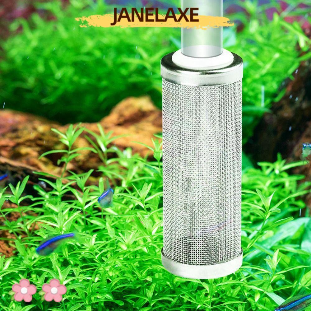 JANELAXE932JN Aquarium Inflow Inlet Filter, กระบอกสแตนเลส Water Inlet แขนป้องกัน, ทนทานที่มีประโยชน์ 12 มม./16 มม.Aquarium Filter สําหรับ Aquarium อุปกรณ์เสริม
