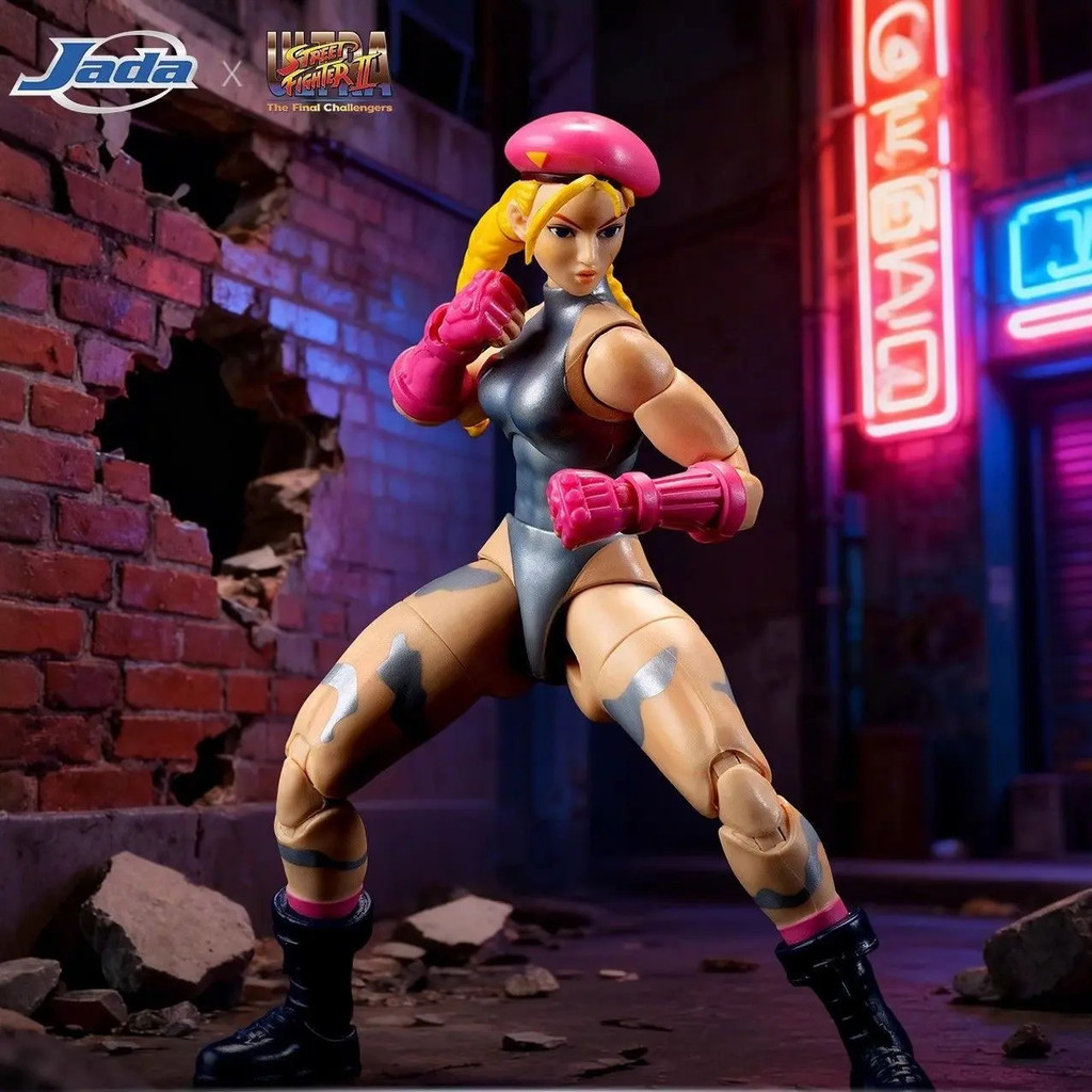 JADA Street Fighter X Tekken 1/12 Scale Action Figure ตัวเลขของเล่นรูปปั้นหุ่น