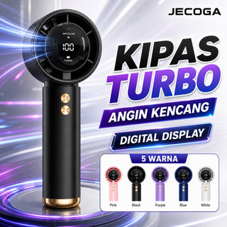 JECOGA COD 2026 Kipas Angin Mini Portable kipas angin portable tahan lama 24 jam usb kipas angin mini 16500RPM 120 gear wind hight-speed kipas