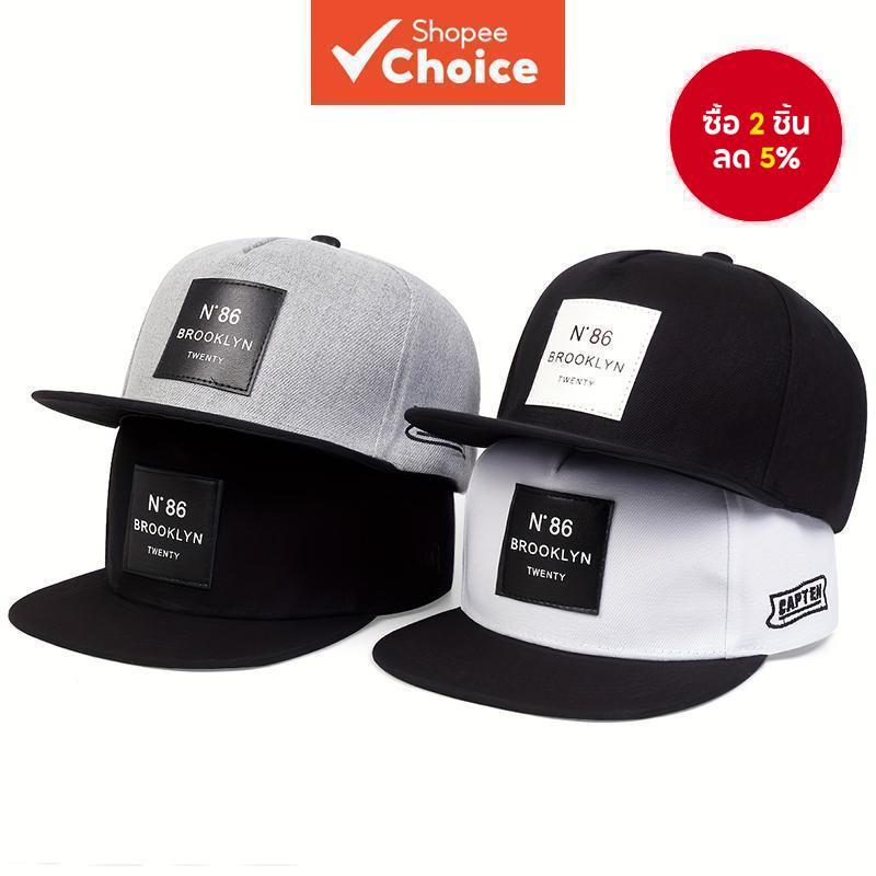Unisex N86 Label Baseball CapBlack - Hip Hop Design Lightweight & All-Match สําหรับ Outdoor/Sport/Travel