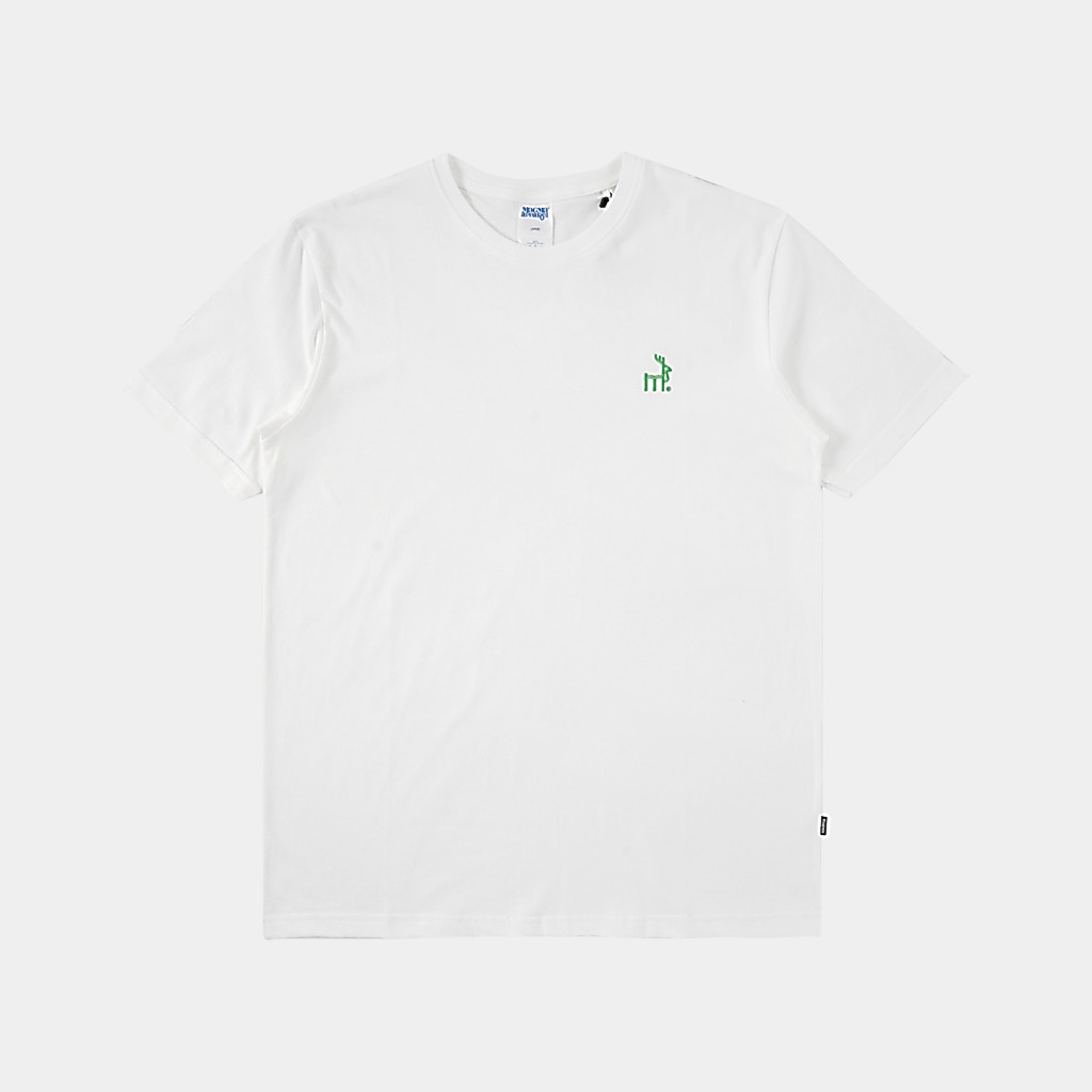 เสื้อยืด Magma Troath 16 เสื้อยืดผู้ชายสีขาว Magma เครื่องแต่งกาย