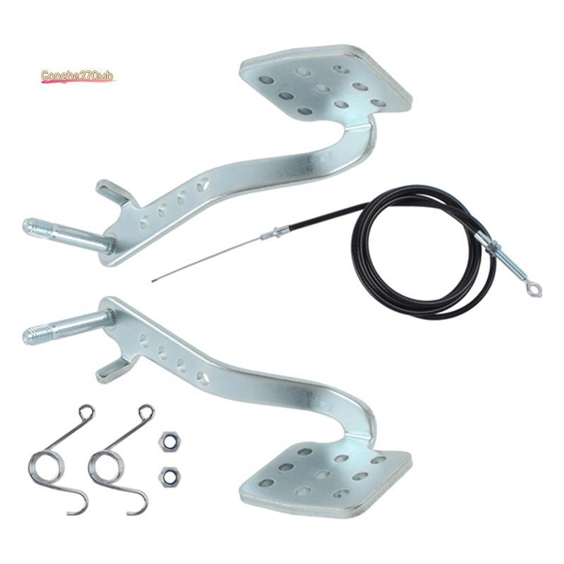 Go Kart Pedals พร้อมสายคันเร่ง Go Cart เบรคคันเร่งสําหรับ Carter Go Kart Accelerator,เบรคเหยียบ