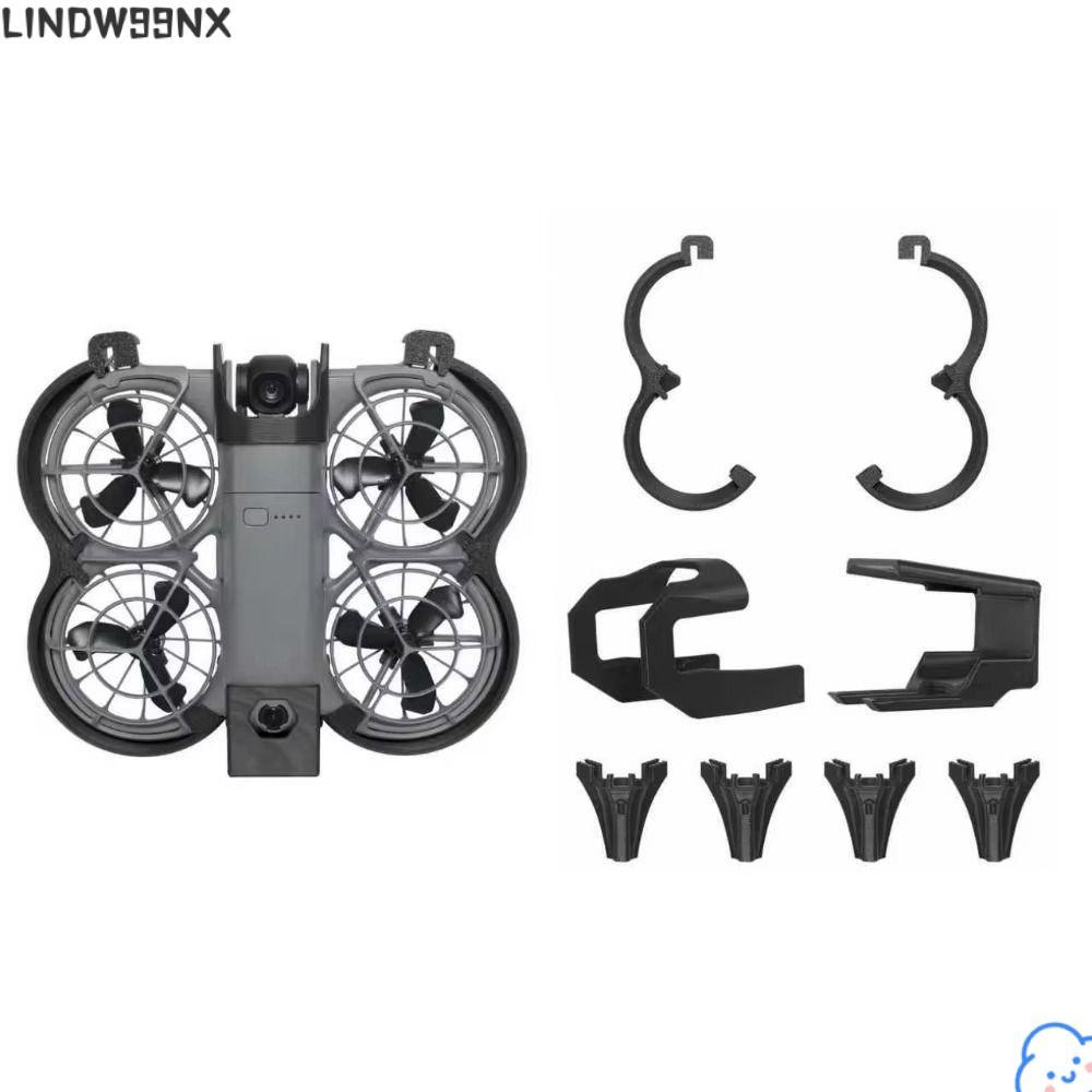 LINDW99NX Anti-Collision Protector,น้ําหนักเบาป้องกันDroneใบพัด,Quick Release Anti-drop Anti-Collisi
