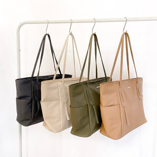 Tweelyforbag Monicka Totebag (Laptop 14inch) Tas Wanita Semi Pu Leather