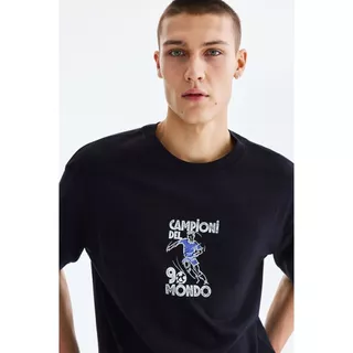 H&M(เอชแอนด์เอ็ม) เสื้อยืดพิมพ์ลายแบบหลวม ผู้ชาย 0967955_27