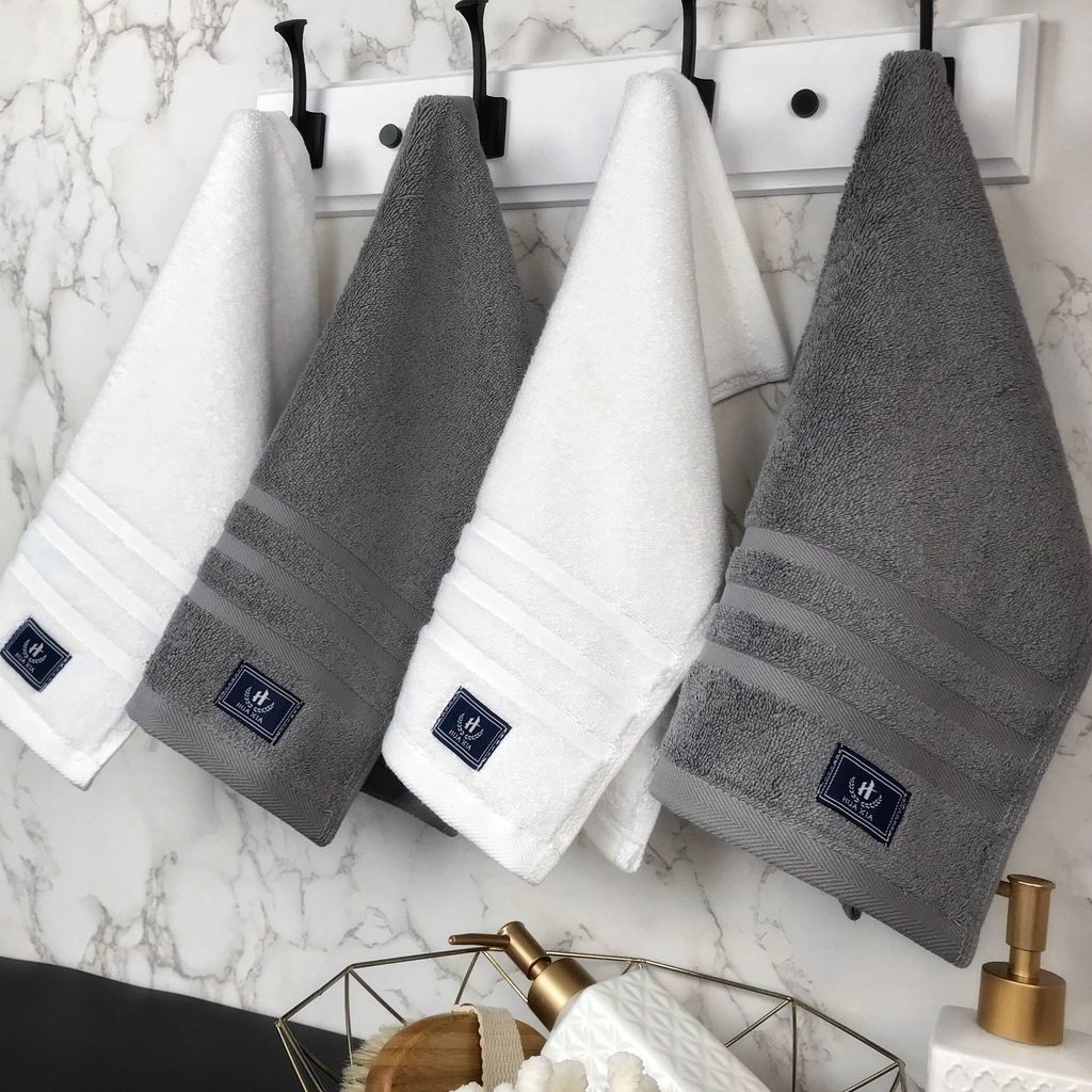 GMR Home GJ1 Star Hotel 35 * 35 * 75g Square Towel Towel Towel Hand Towel 16s Spiral Satin Cloth Lab