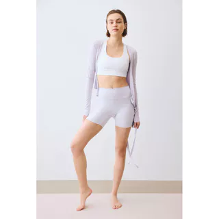 H&M(เอชแอนด์เอ็ม) กางเกงขาสั้นสำหรับปั่นจักรยานกีฬา พร้อมเทคโนโลยี SoftMove™ ผู้หญิง 1255289_8