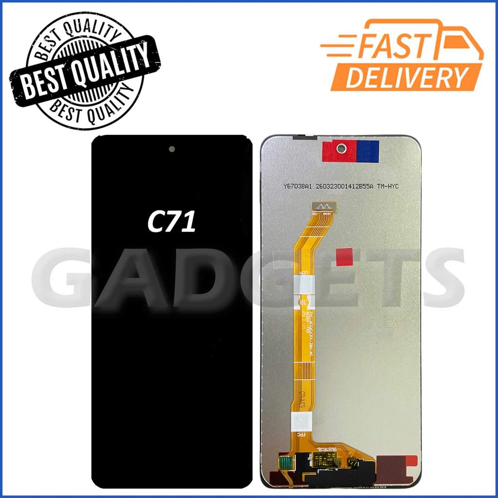 หน้าจอสัมผัส LCD DIGITIZER ส่วนประกอบด้วย REA C71 (4G) / C72