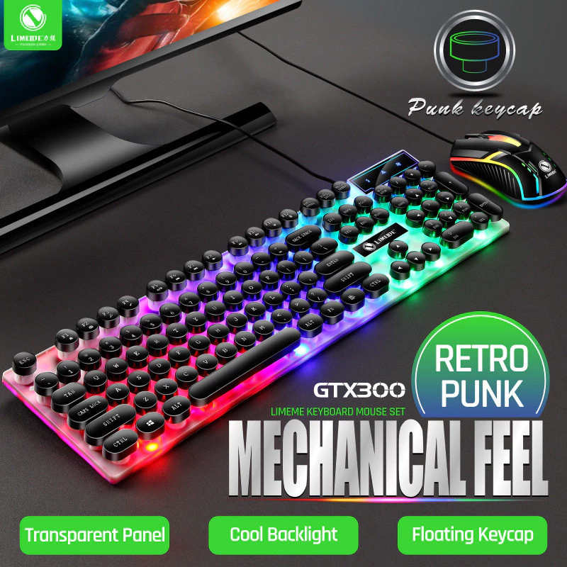 Regnesium GTX300 ชุดคีย์บอร์ดเมาส์ Gaming มีสาย thumbnail 4