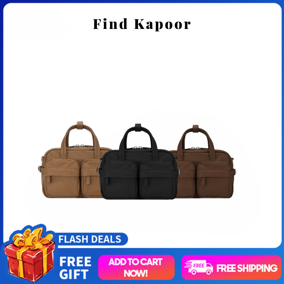 【สินค้าพร้อมส่ง】💯ของแท้ Find Kapoor TWIN POCKET BAG 23 กระเป๋าถือ กระเป๋าสะพายไหล่
