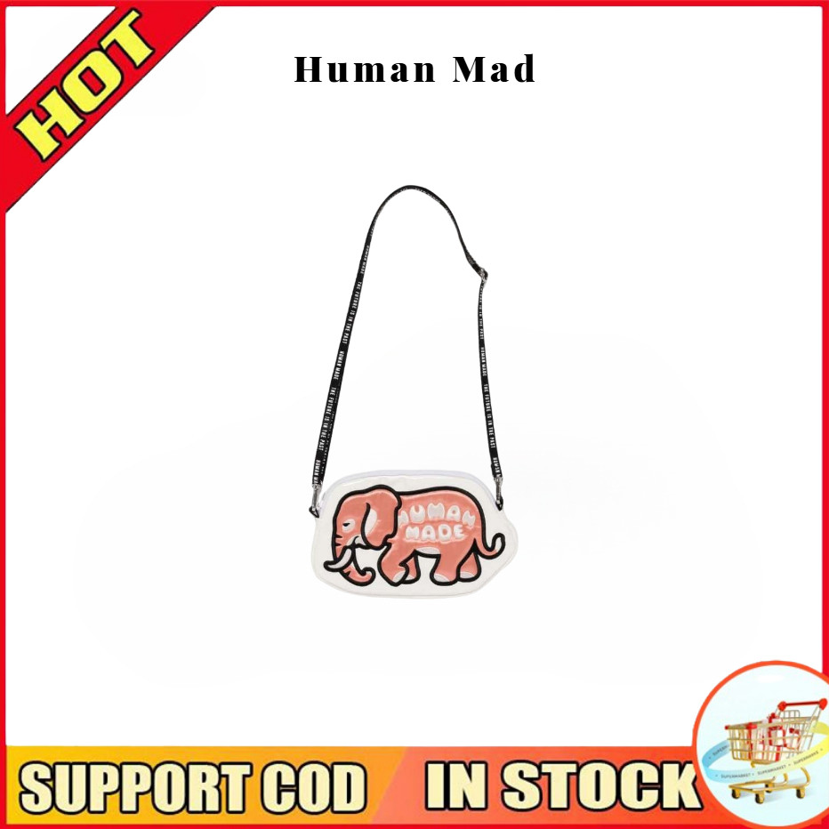 【สินค้าพร้อมส่ง】Human Made Bangkok Animal Pouch กระเป๋า กระเป๋าถือ