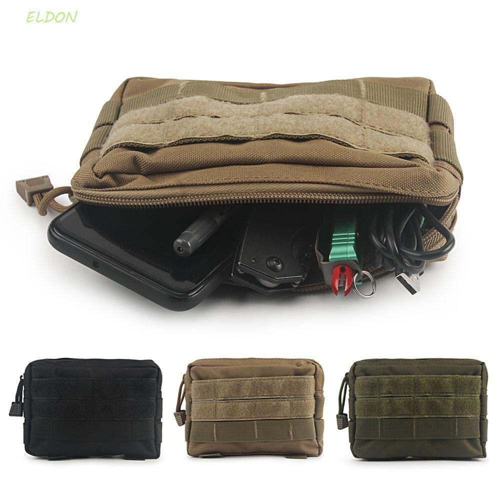 ELDON กระเป๋าคาดเอว Portable Utility Camping Mountain Climbing Hiking Multifunctional Dump Drop Pouch