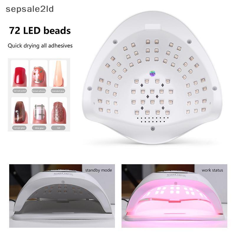 (seps) 320W LED UV Lamp Dryer For Nails Gel Polish Drying Lamp 4 Timer Setting Auto Sensor Professio