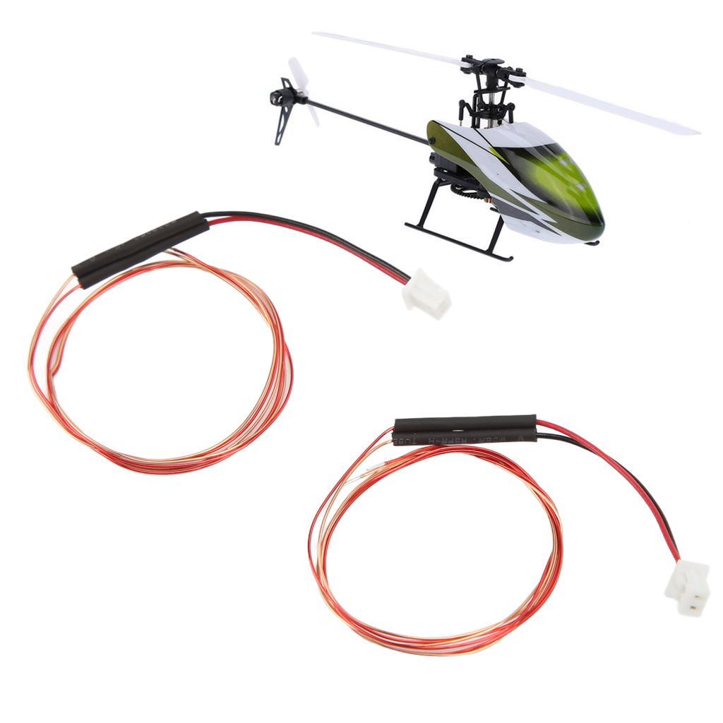 Phoenixshop RC เฮลิคอปเตอร์หางมอเตอร์เชื่อมต่อสายวัสดุทองแดงลวดนําไฟฟ้าที่ดีสําหรับ V977 V988 V930