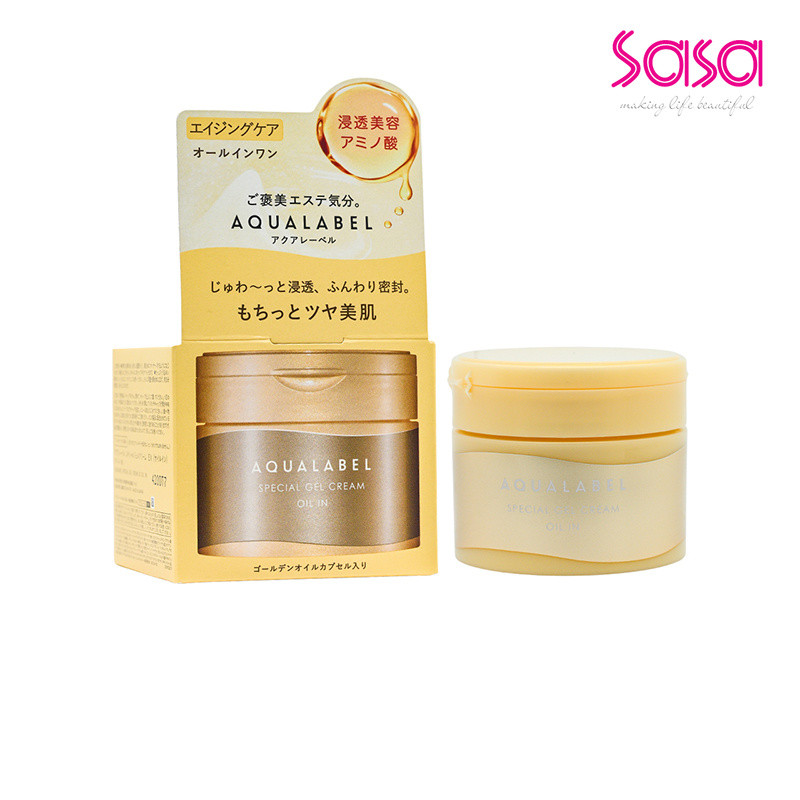 Shiseido Aqualabel Spec Gel Cream Oil in (90g)