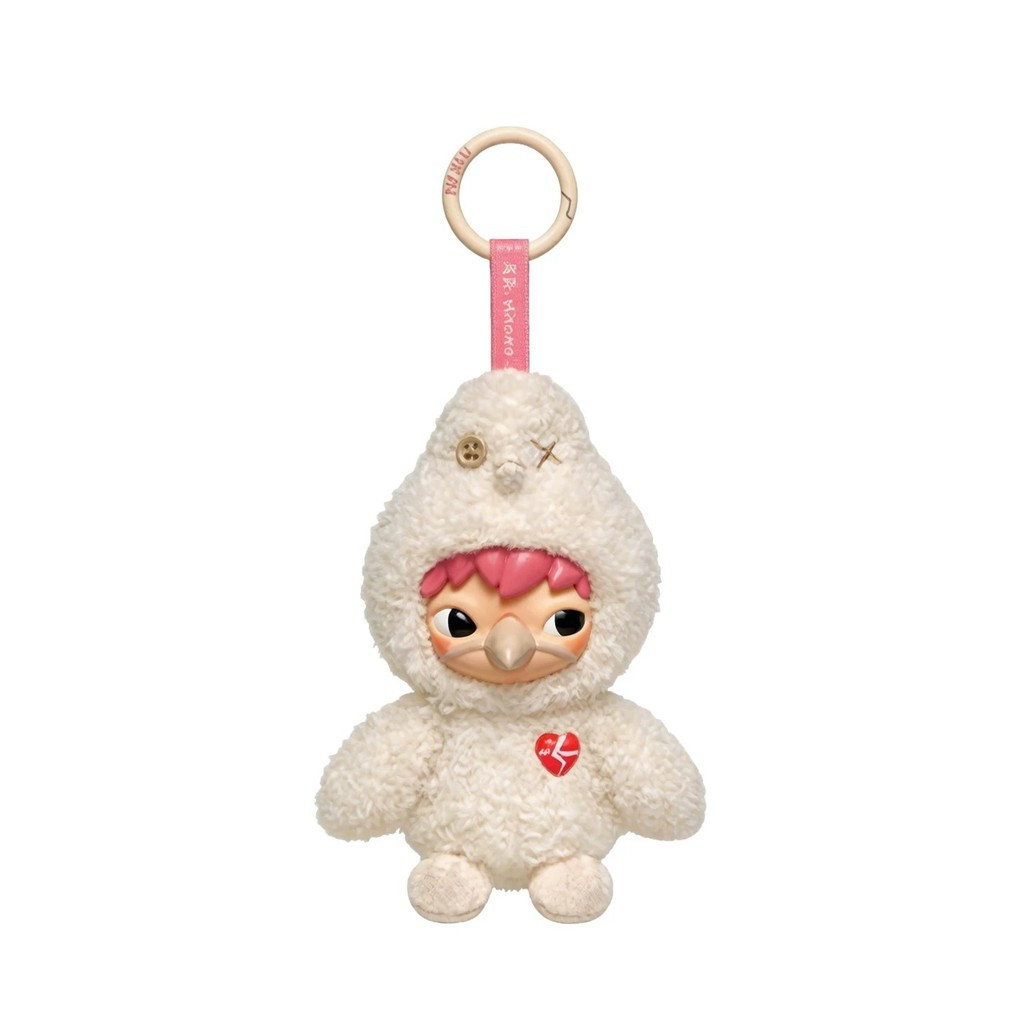 [ลับ] POPMART Dear Birds Series จี้ตุ๊กตาอินเทรนด์เล่นฟิกเกอร์ปริศนากล่องของขวัญ