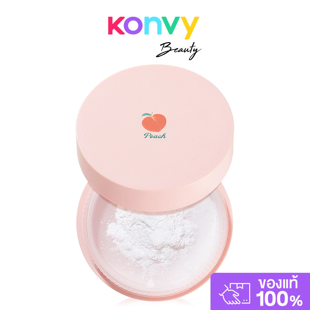 Skinfood Peach Cotton Multi Finish Powder 5g สกินฟู๊ด แป้งฝุ่นสูตรพิเศษ.