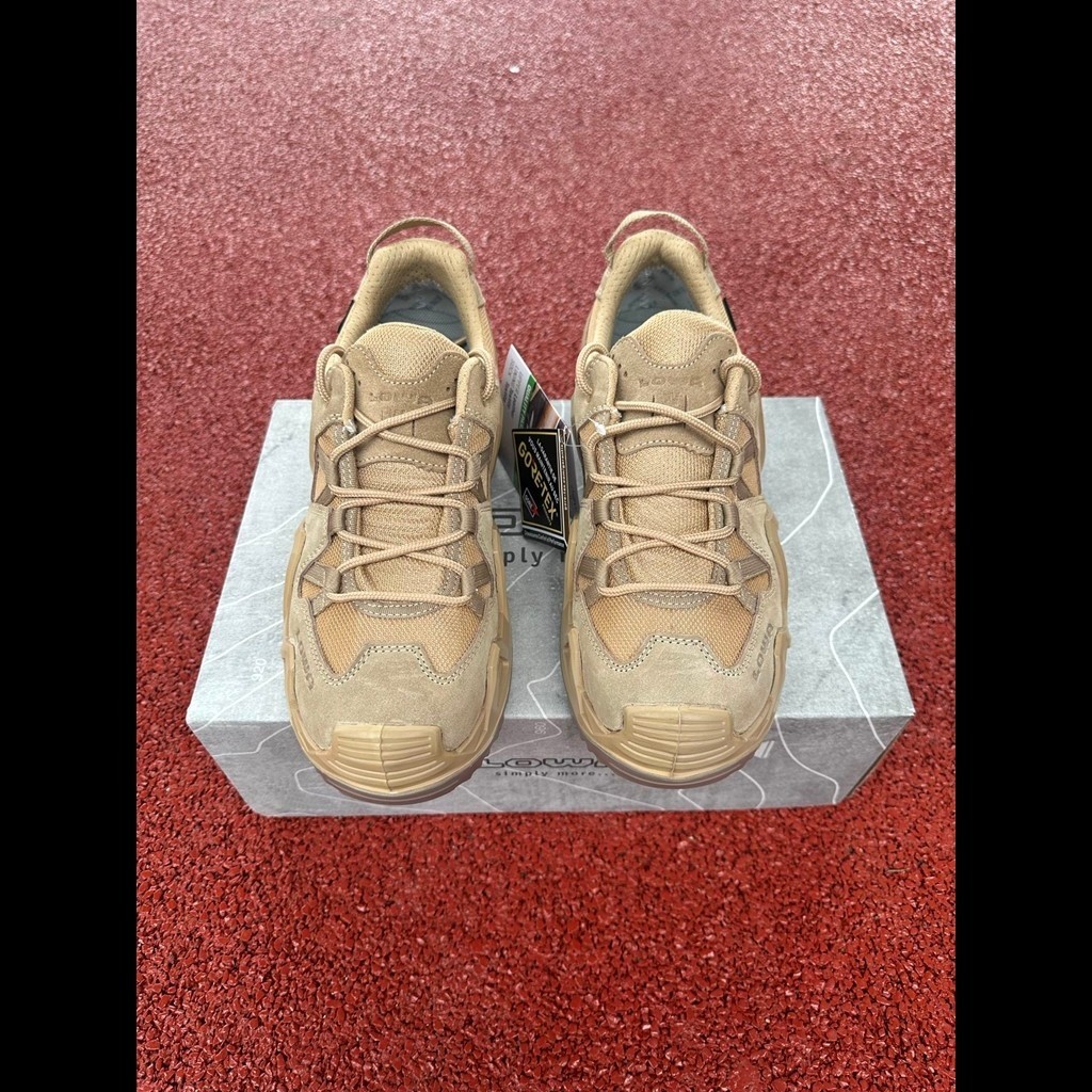 พร้อมสต็อก LOWA รองเท้าเดินป่าผู้ชาย Low-Top Anti-Slip ทนต่อการสึกหรออย่างเป็นทางการรองเท้าต่อสู้รอง