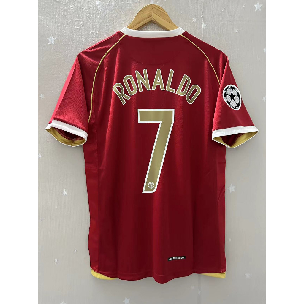 0607 Manchester United home high-quality retro football shirt s-xxl